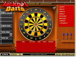 Jackpot Darts Arcade Screenshot