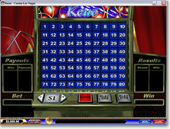 Keno Arcade Screenshot