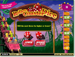 Roller coaster Dice Arcade Screenshot